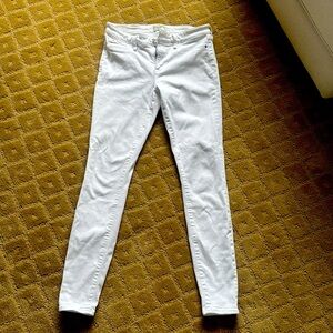 Abercrombie & Fitch Skinny White Jeans